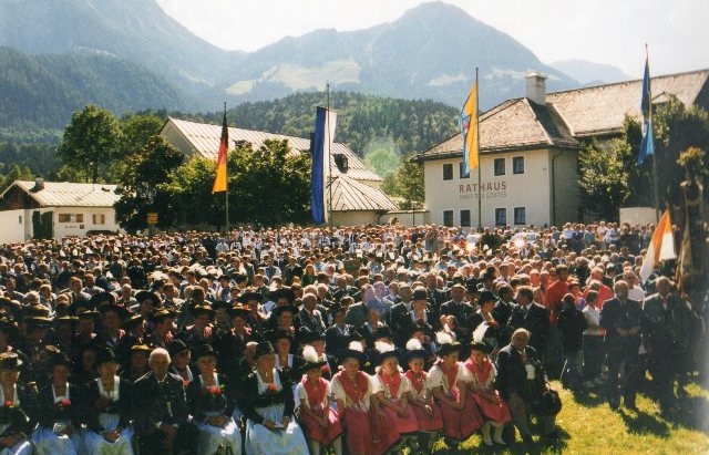 80jähriges Messe auf dem Lukasfeld