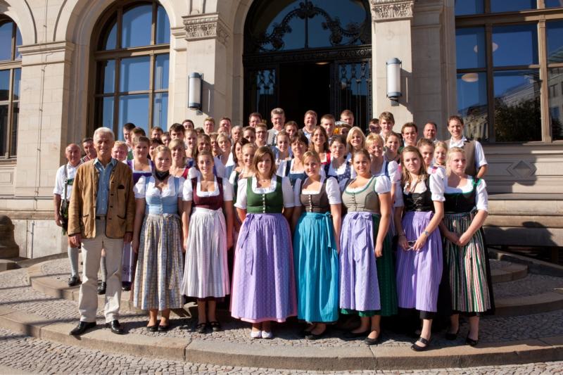Die Kuppel auf dem Reichstagsgebude
