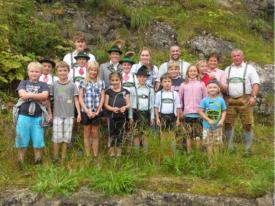 Die Kinder hatten viel Spass beim Ferienprogramm